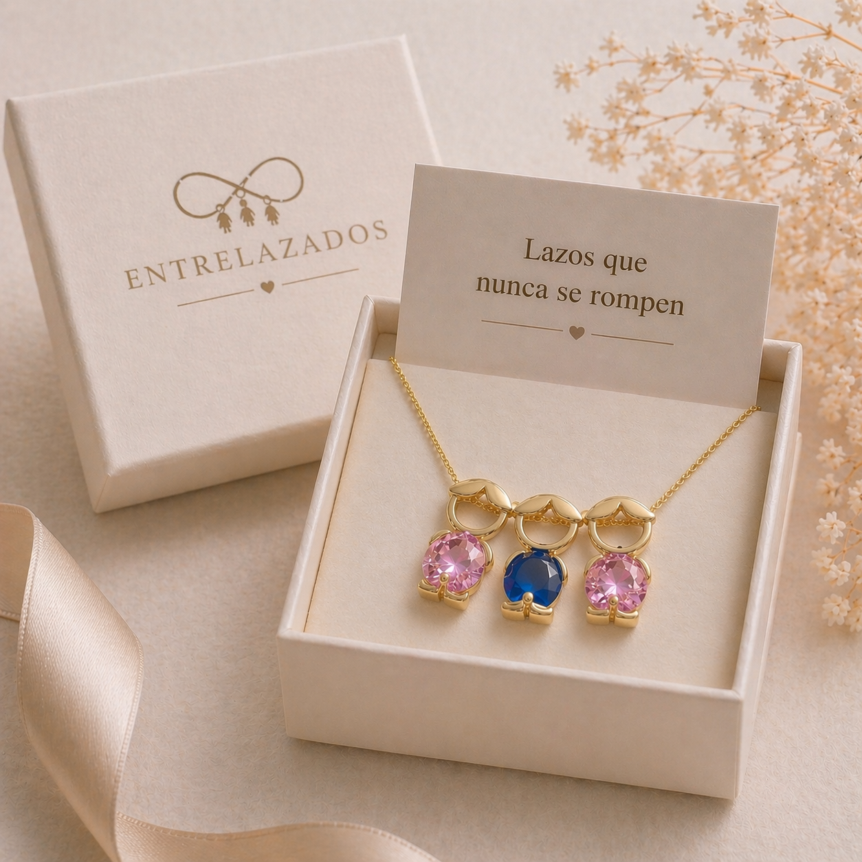 Entrelazados™ – Collar Mamá e Hijos